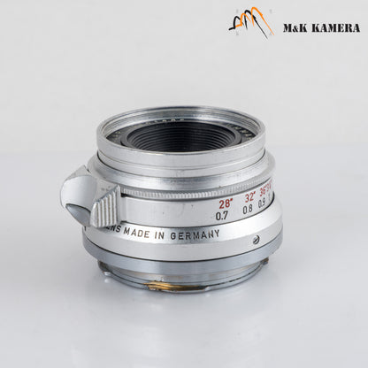 LEITZ Leica Summaron M 35mm/F2.8 Lens Yr.1965 Germany #12035