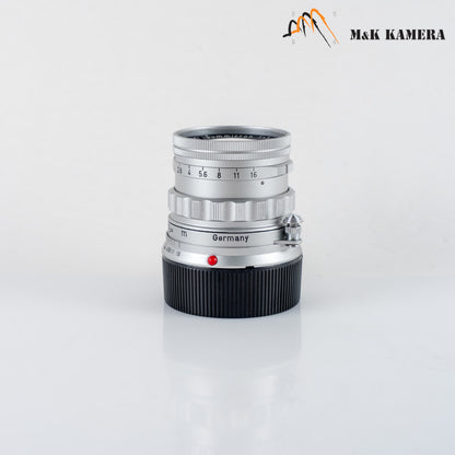 LEITZ Leica Summicron M 50mm/F2.0 Rigid V2 Ver.II Lens Yr.1957 Germany #23254