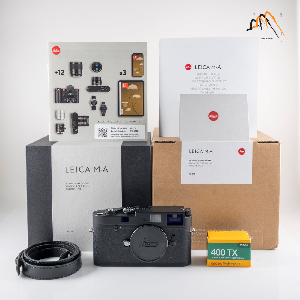Brand New Leica M-A (Typ 127) Black Film Rangefinder Camera 10370 #10370