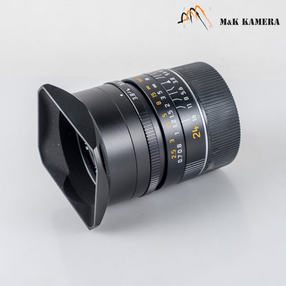 Leica Elmar-M 24mm/F3.8 ASPH Lens Yr.2009 Germany 11648 #12117