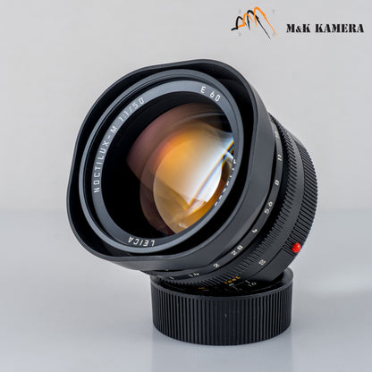 Leica Noctilux-M 50mm/F1.0 E60 V4 Ver.IV Lens Yr.2001 Canada 11822 #12128