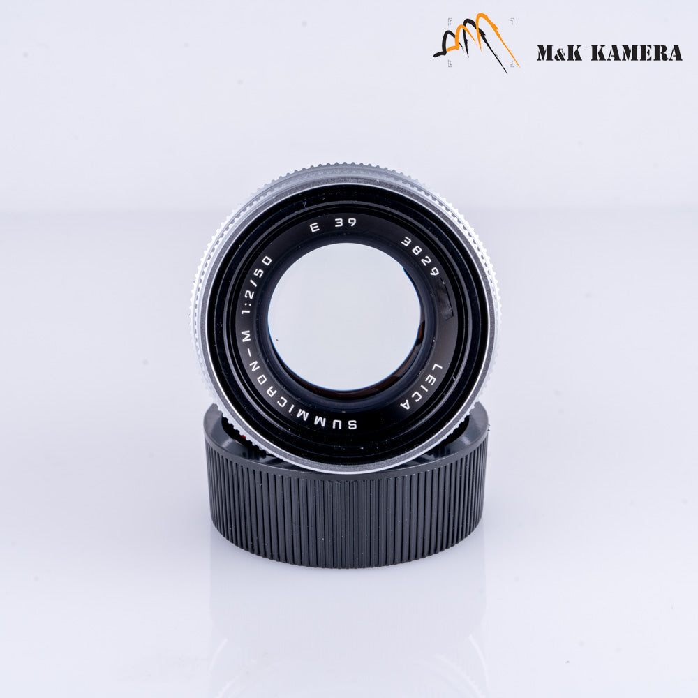 Leica Summicron-M 50mm/F2.0 V Silver Lens Yr.1998 Germany 11816 #22801