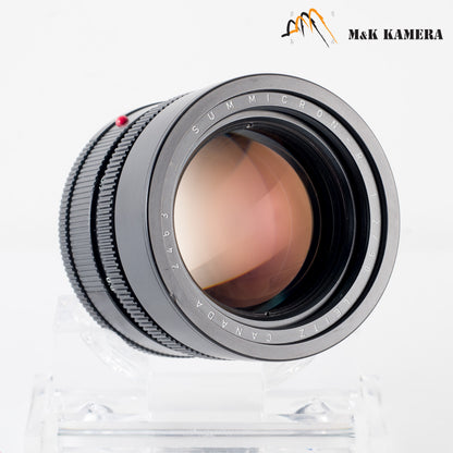LEITZ Leica Summicron-R 90mm/F2.0 Serie VII Ver.I V.1 Lens Yr.1970 Canada #69079