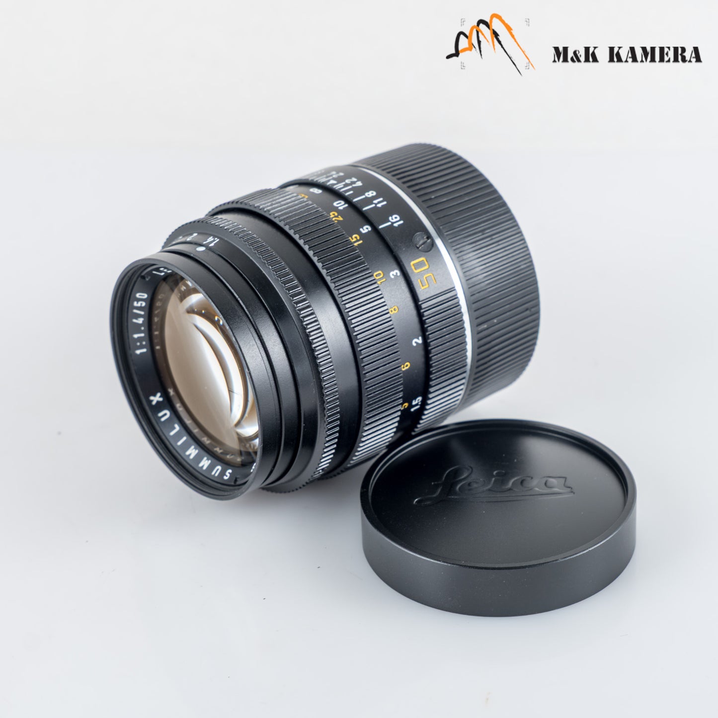 Leica Summilux M 50mm/F1.4 E43 Ver.II V2 Black Lens Yr.1984 Germany 11113 #11528
