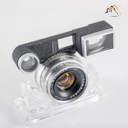 Leica Summicron M 35mm/F2.0 8 Elements / Goggle Ver. Lens Yr.1961 Germany #11780