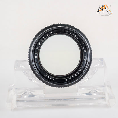 LEITZ Leica Summilux M 50mm/F1.4 E43 Ver.II V2 Black Lens Yr.1984 Germany 11113 #11528