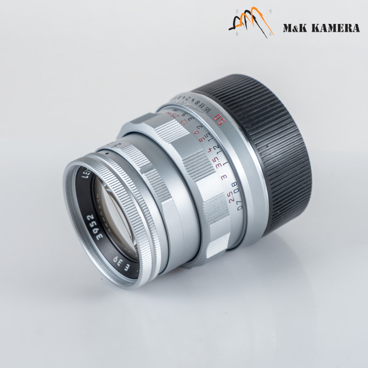 Leica Summicron-M 50mm/F2.0 11615 Rigid 50 Jahre Silver **Rare** 11615 #22690