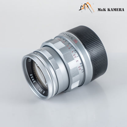 Leica Summicron-M 50mm/F2.0 11615 Rigid 50 Jahre Silver **Rare** 11615 #22690