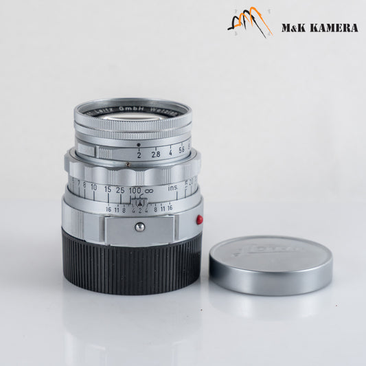 Leica Summicron M 50mm/F2.0 Ver.II V2/ Dual Range DR modified can use with M240 M10 #88777