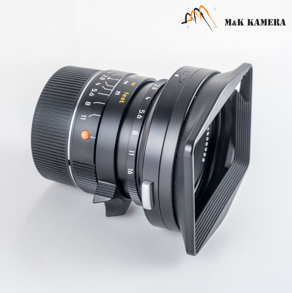 Leica Elmarit-M 24mm/F2.8 ASPH Black Lens Yr.1996 Germany 11878 #12125