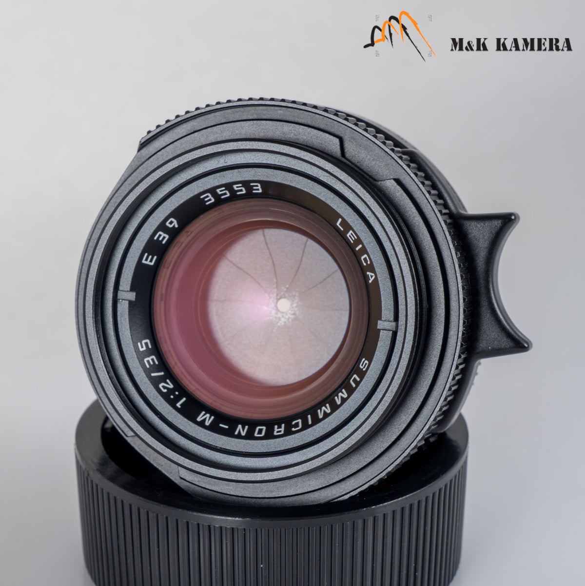 Leica Summicron-M 35mm/F2.0 Ver.4 7 Elements Black Lens Yr.1991 Germany 11310 #12163