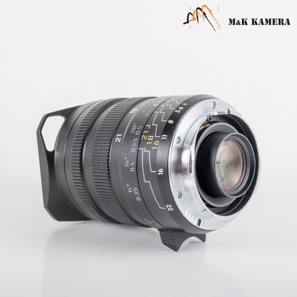 Leica Tri-Elmar-M 16-18-21mm/F4.0 ASPH/ w/ finder Lens Yr.2007 Germany 11642 #88695