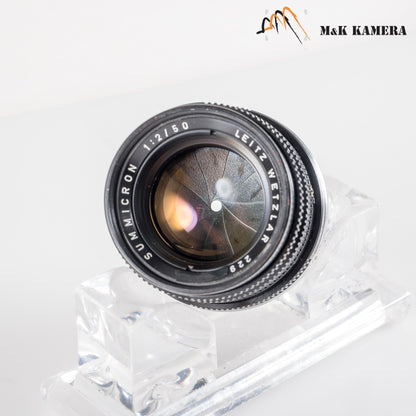 Leica Summicron M 50mm/F2.0 Ver.III V3/ High Leg Lens Yr.1968 Germany #12045