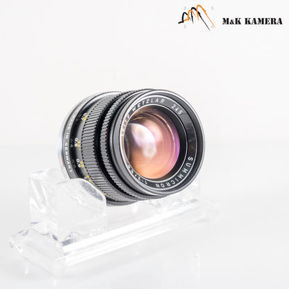Leica Summicron M 50mm/F2.0 Ver.III V3/ High Leg Lens Yr.1970 Germany #12047