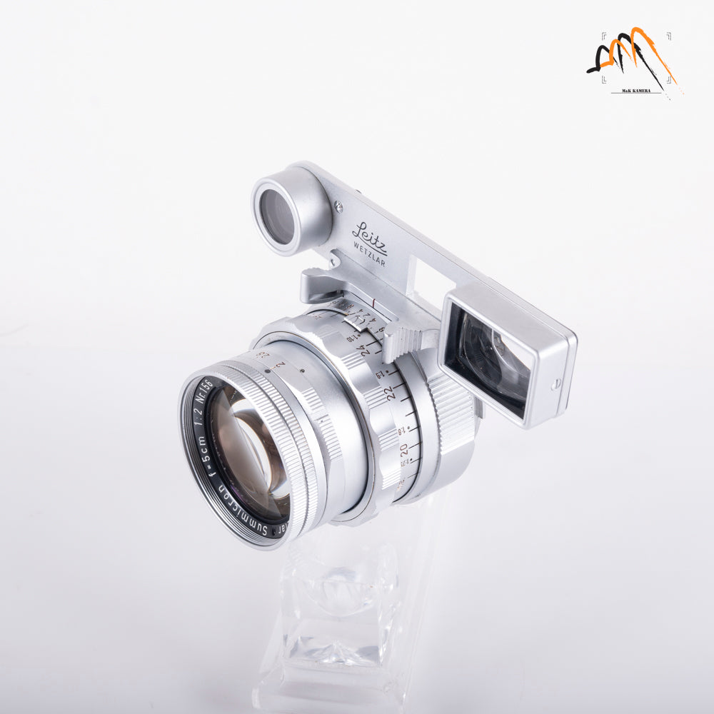 LEITZ Leica Summicron M 50mm/F2.0 Ver.II V2/ Dual Range DR Lens Yr.1958 Germany #23530