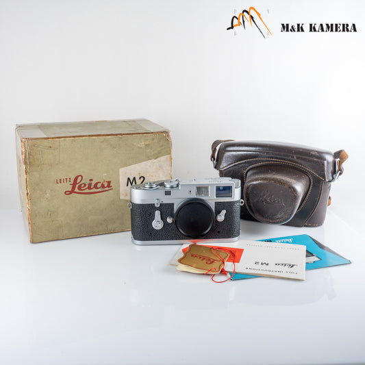 Leica M2 Silver Film Rangefinder Camera #23907