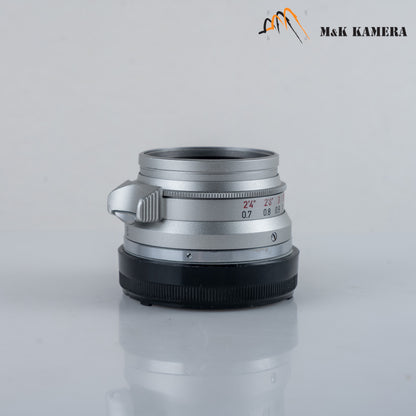 LEITZ Leica Summicron-M 35mm/F2.0 Ver.I 8 Elements Lens Yr.1958 Germany #12074