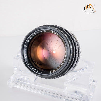 Leica Summilux M 50mm/F1.4 E43 Ver.II V2 Black with hood 12586 11113 #11736