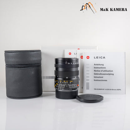 Leica Tri-Elmar-M 28-35-50mm/F4.0 E49 ASPH boxed 11625 #12021