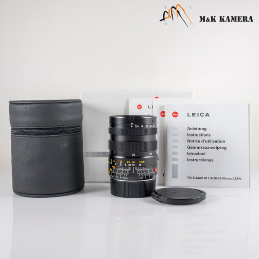 Leica Tri-Elmar-M 28-35-50mm/F4.0 E49 ASPH boxed 11625 #12021