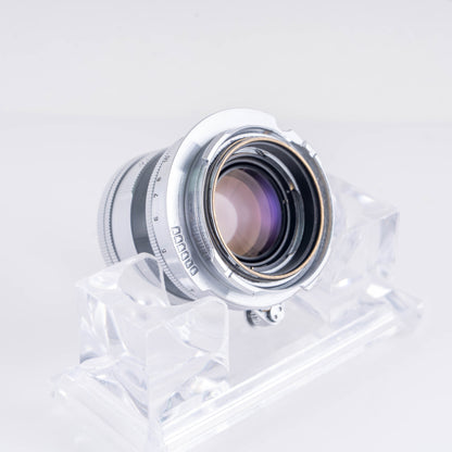 LEITZ Leica Summicron L39 50mm/F2.0 Silver Lens Yr.1955 LTM Germany #10954