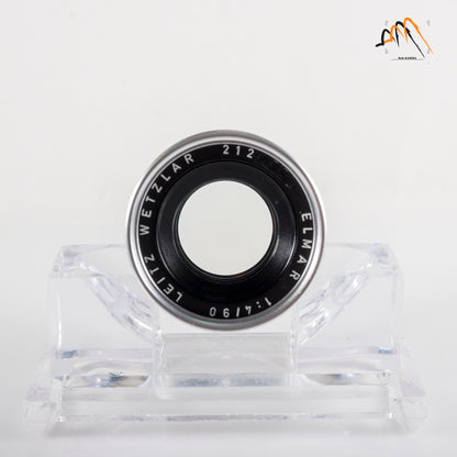 LEITZ Leica Elmar M 90mm/F4.0 E39 Ver.II V2/ 3 Elements Silver Lens Yr.1965 Germany 11830 #23668