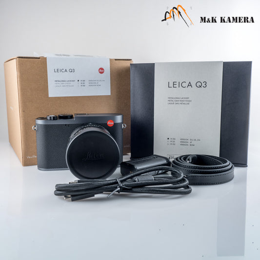 Brand New Leica Q3 Metal Gray Digital Camera 19210 #19210