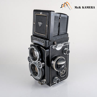 Rolleiflex 3.5F Xenotar 75mm f/3.5 Film TLR Camera #11822