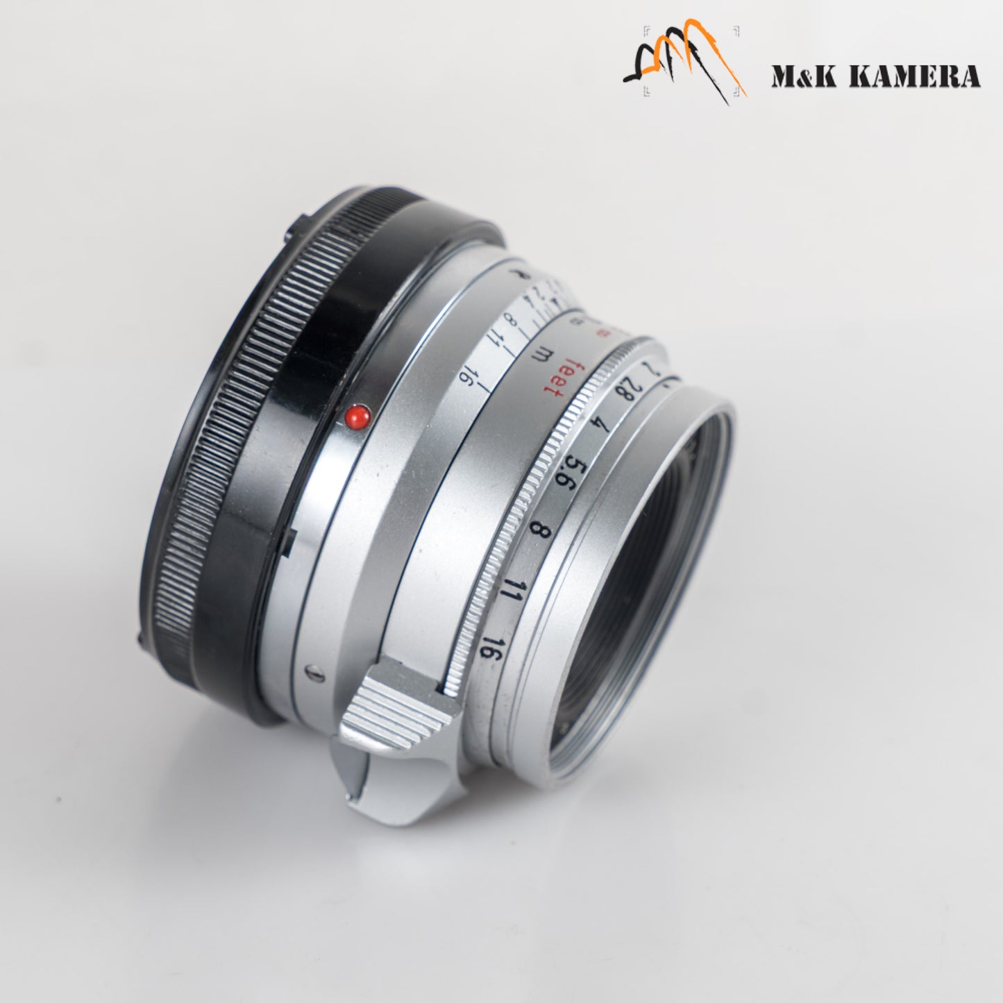 LEITZ Leica Summicron-M 35mm/F2.0 Ver.I 8 Elements Lens Yr.1965 Germany #12113