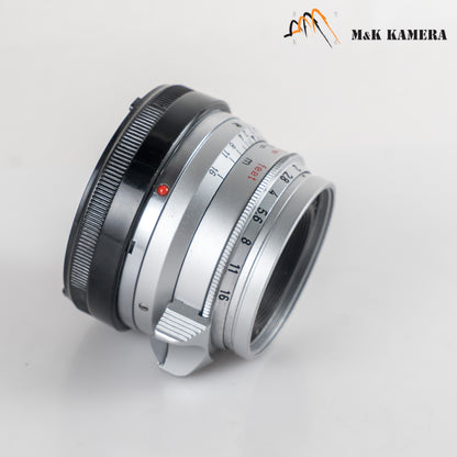 LEITZ Leica Summicron-M 35mm/F2.0 Ver.I 8 Elements Lens Yr.1965 Germany #12113