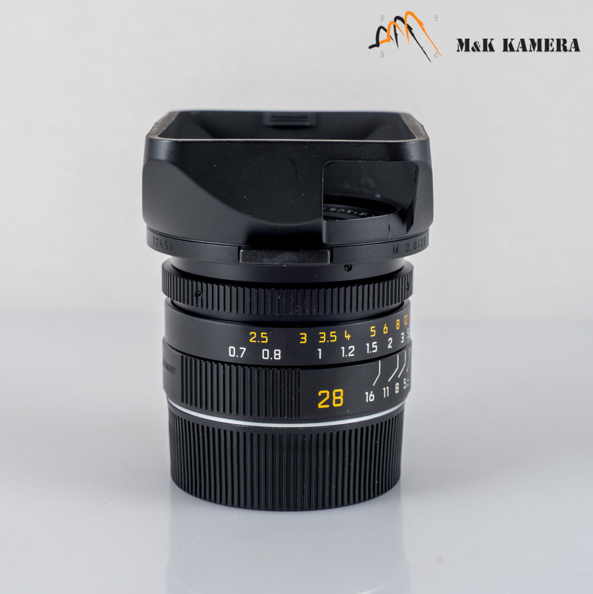 Leica Summicron-M 28mm/F2.0 E46 Asph.11618 Black Lens Yr.2001 Germany 11618 #24031