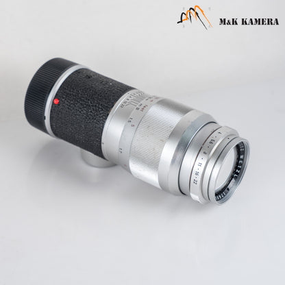LEITZ Leica Elmar M 135mm/F4.0 E39 Ver.I Lens Yr.1960 Germany #12165