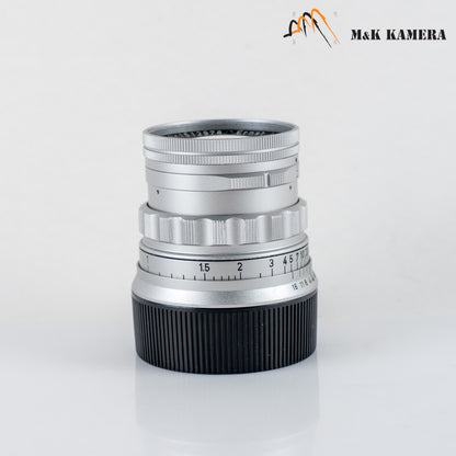 LEITZ Leica Summicron M 50mm/F2.0 Rigid V2 Ver.II Lens Yr.1957 Germany #23254
