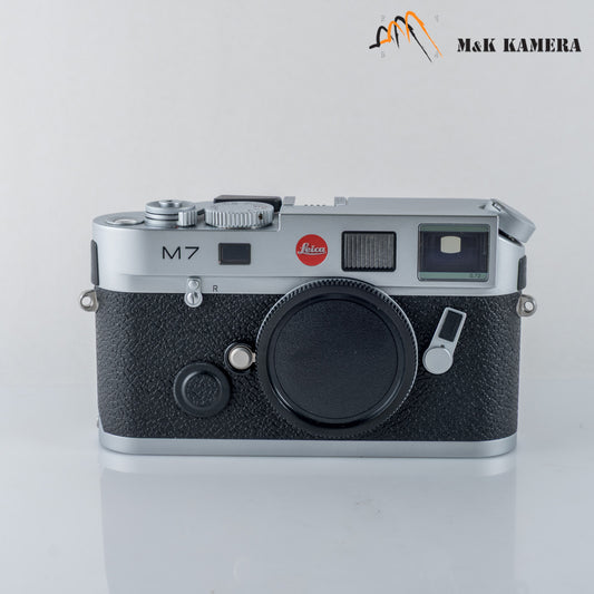 Leica M7 0.72 Silver Film Rangefinder Camera 10504 #88742