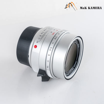 Leica Summilux-M 35mm/F1.4 E46 ASPH/ FLE II Silver Lens Germany 11727 #24010