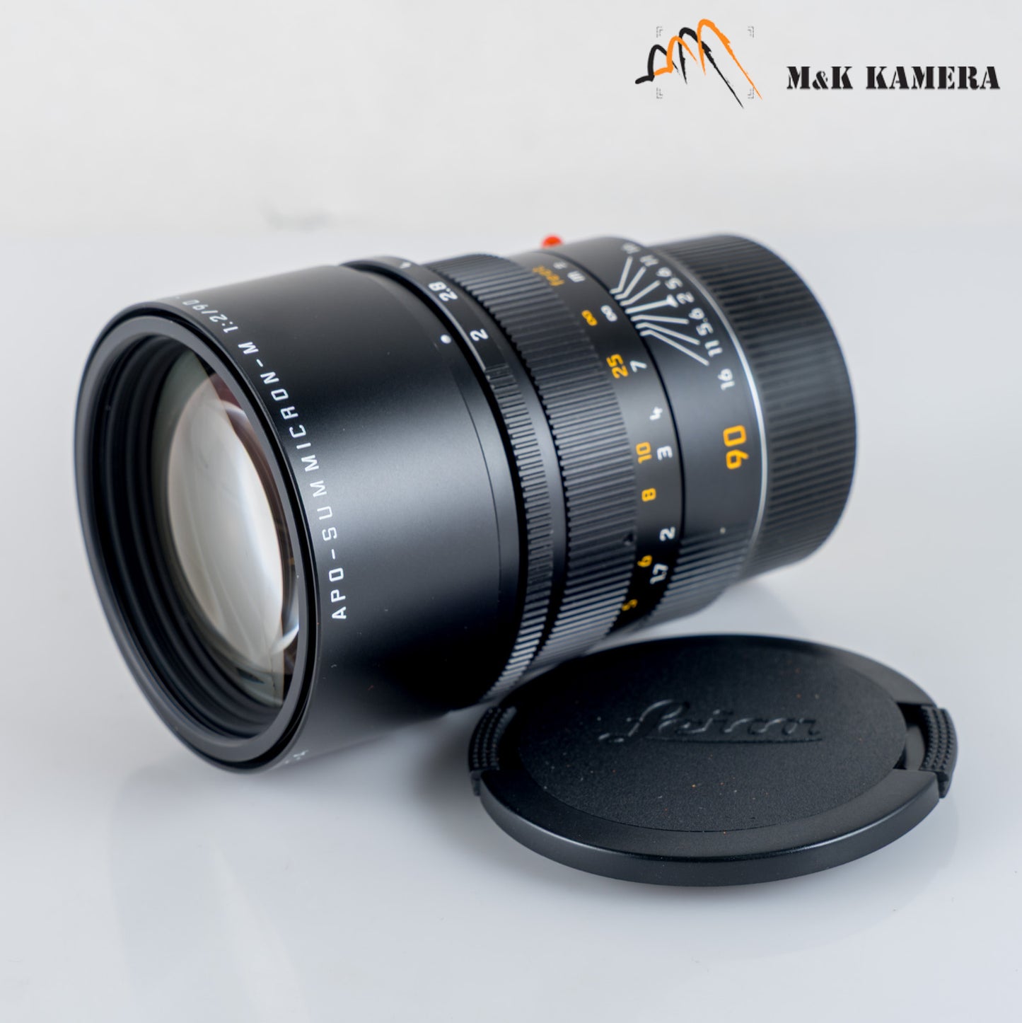 Leica APO-Summicron-M 90mm/F2.0 ASPH 11884 Black Lens Yr.1999 Germany 11884 #12058