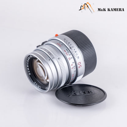 Leica Summicron-M 50mm/F2.0 IV Silver Rare 11825 #88925
