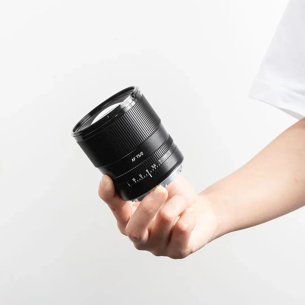 TTArtisan 75mm F2 Black E-Mount Full Frame Lens