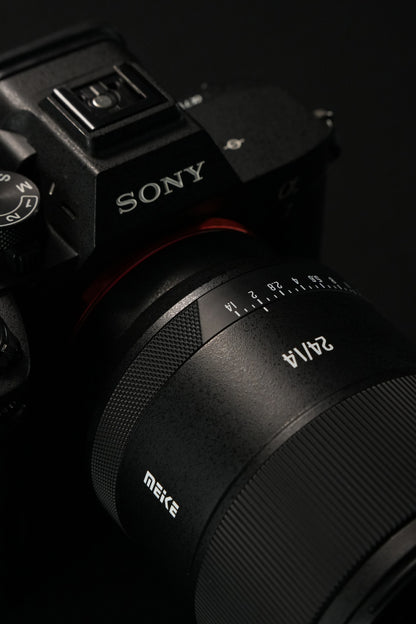 Meike 24mm F1.4 Mix E/L-Mount AF Full Frame Lens