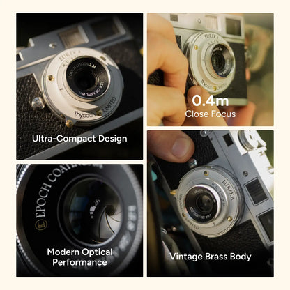 Thypoch Eureka 28mm f/2.8 Pancake Lens for Leica M Mount