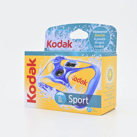 Kodak Waterproof ISO800 27EXP 135 Sport Disposable Film Camera