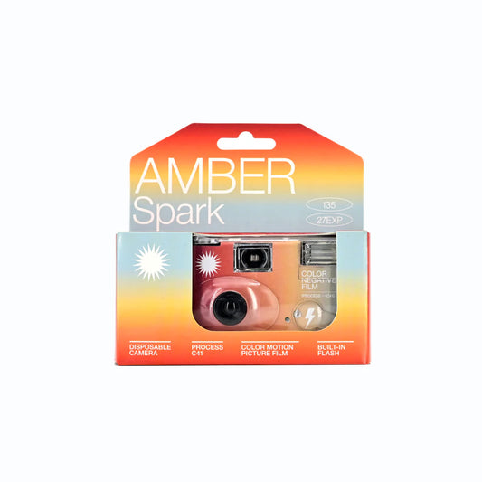 Retocolor AMBER Spark ISO400 135 Disposable Film Camera 27EXP