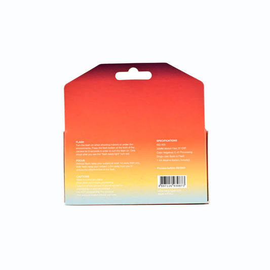 Retocolor AMBER Spark ISO400 135 Disposable Film Camera 27EXP