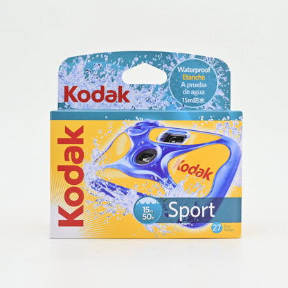 Kodak Waterproof ISO800 27EXP 135 Sport Disposable Film Camera