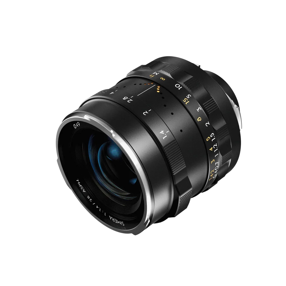 Thypoch Simera 28mm f/1.4 Black Lens Focus-Tab Version for Leica M Mount