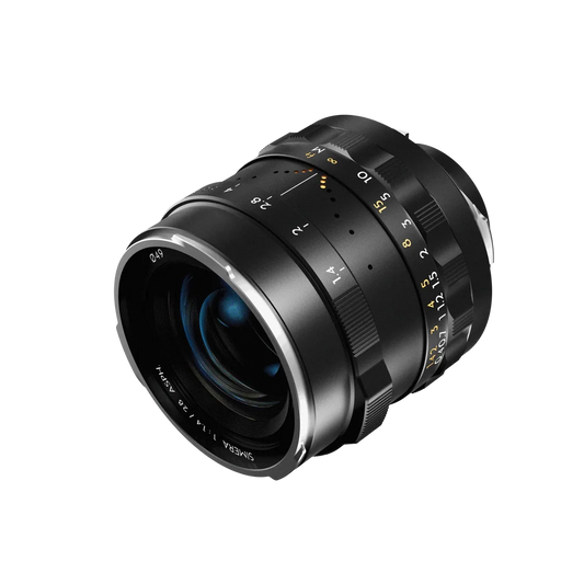 Thypoch Simera 28mm f/1.4 Black Lens Focus-Tab Version for Leica M Mount
