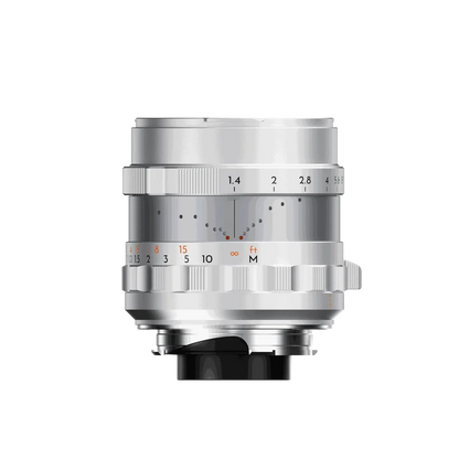 Thypoch Simera 28mm f/1.4 Silver Lens Focus-Tab Version for Leica M Mount
