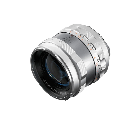 Thypoch Simera 50mm F1.4 ASPH Silver M-Mount MF Full Frame Lens