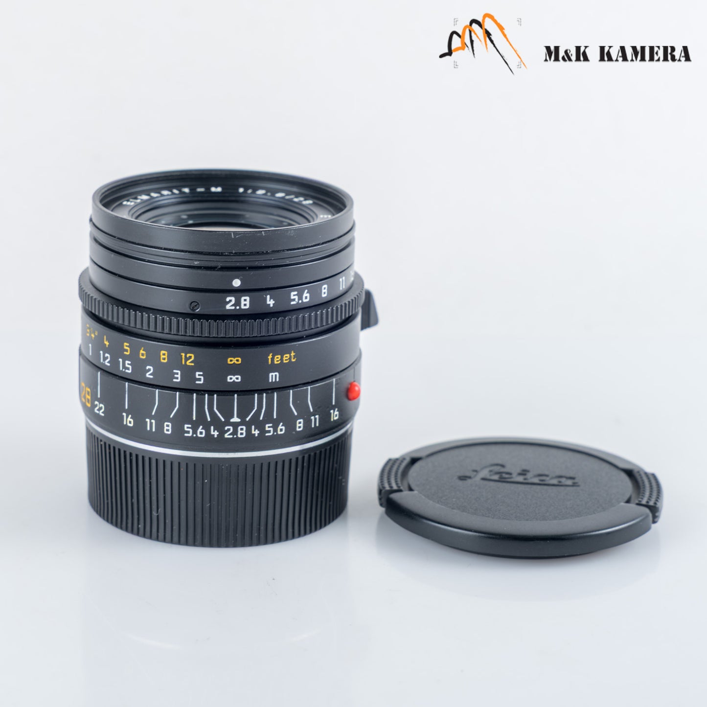 Leica Elmarit-M 28mm/F2.8 E46 Ver.IV Lens Yr.1994 Germany 11809 #12085