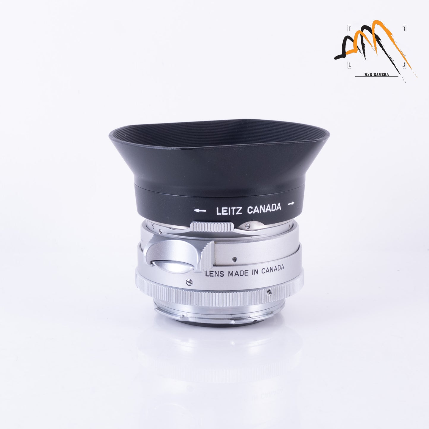 Leica Summilux M 35mm/F1.4 Steel Rim with OLLUX hood #87179